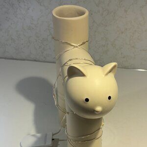 Cat Shaped Ceramic Vase